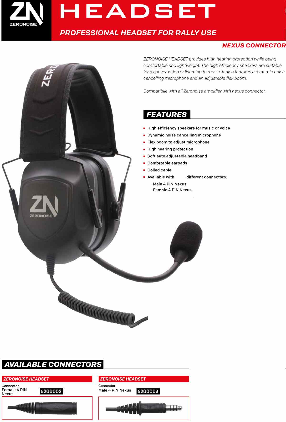 ZN Headset 6200002 Nexus hunn