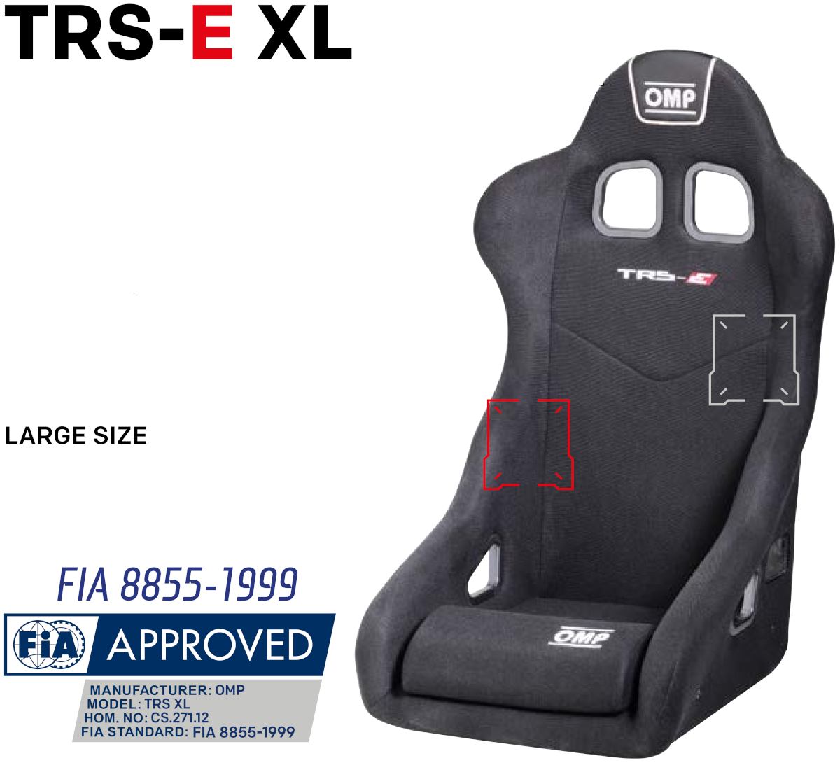 OMP TRS-E XL stol