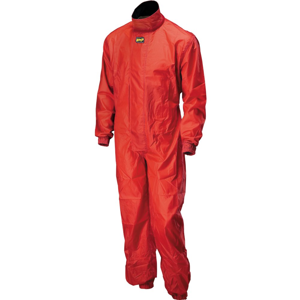 Regndress for karting i rød farge, OMP, KK034